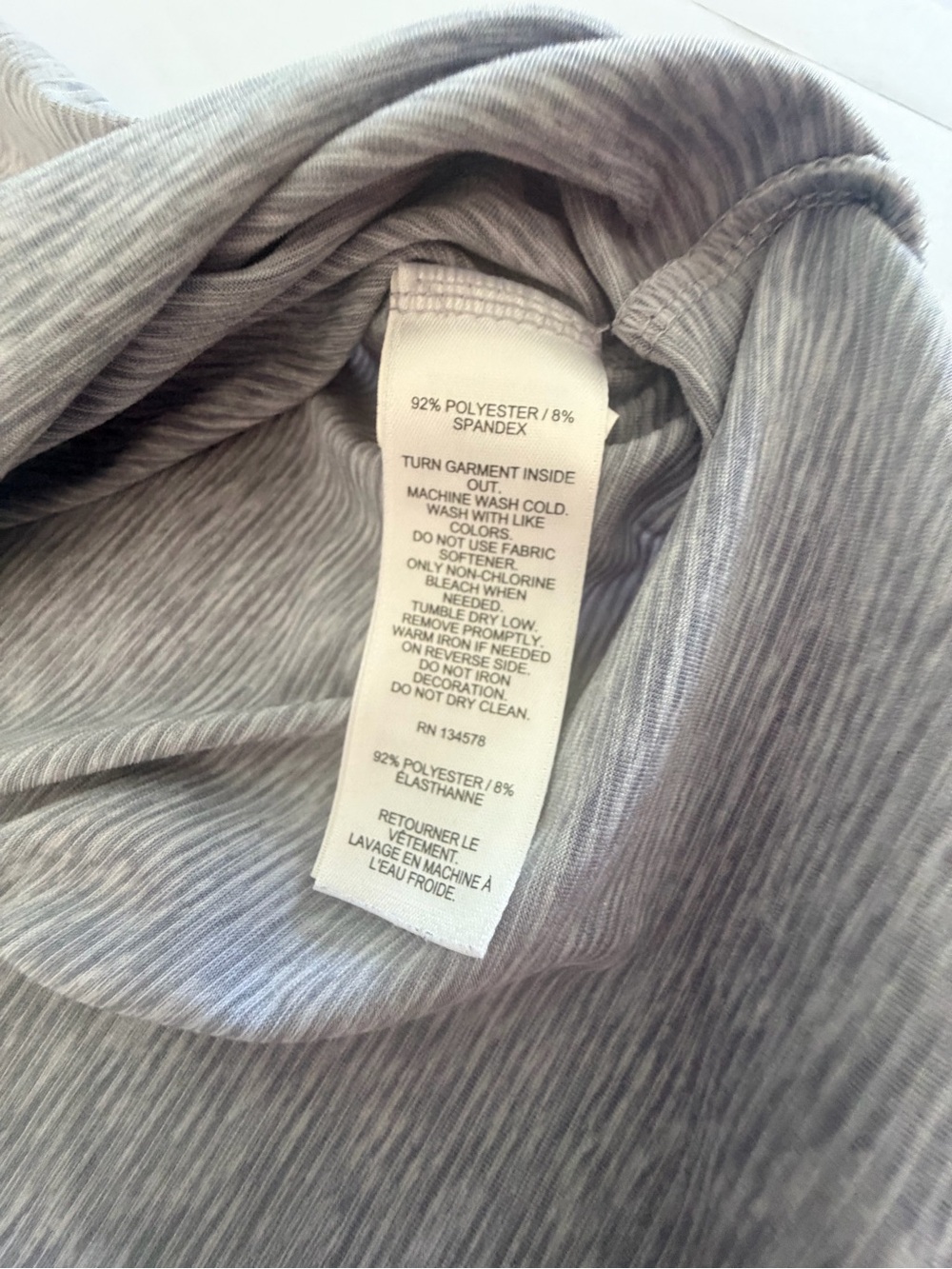 Vineyard Vines Men’s Heather Gray Performance Polo - Picture 7 of 9